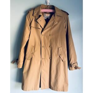 Vintage London Fog Trench Coat Women's 16 (Fits like Large)